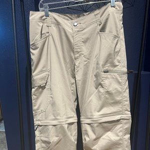Columbia Hiking Pants (zip-offs) with Omni Shade Sun Protection